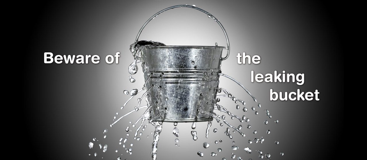 Do not gather all your good deeds in a leaking bucket | Jannat Al Quran