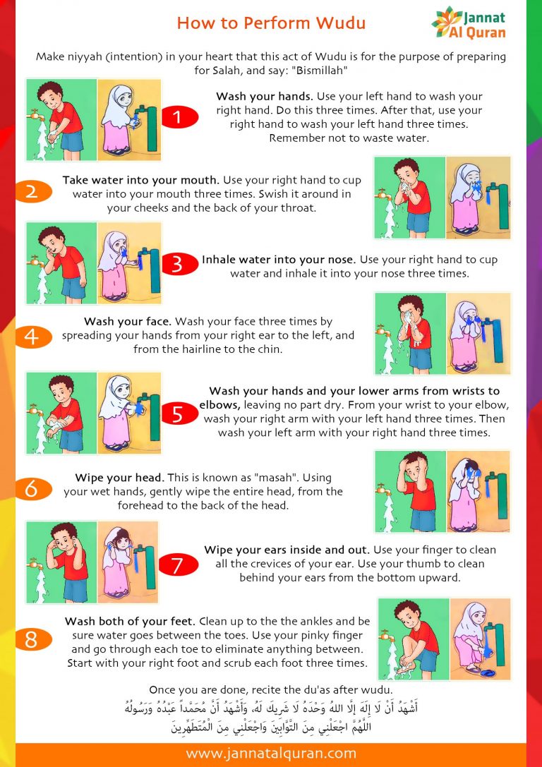 Wudu is required by Muslims for every Salah Jannat Al Quran